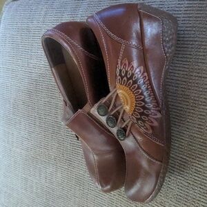 Spring Step L'Artiste Clogs Tan 38